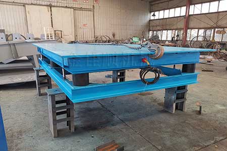 2m乘3m人防門振動平臺發(fā)貨中